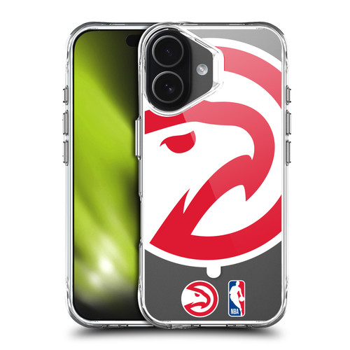 NBA Atlanta Hawks Logo Oversized Hawk SHOCKPROOF BUMPER CASE COMPATIBLE WITH Apple iPhone 17 & MAGSAFE