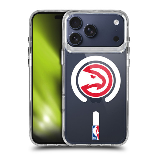 NBA Atlanta Hawks Logo Red Hawk SHOCKPROOF BUMPER CASE COMPATIBLE WITH Apple iPhone 17 Pro Max & MAGSAFE