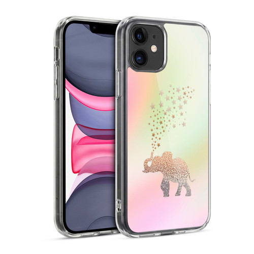 Monika Strigel Dreamland Gold Elephant Soft Gel Case for Apple iPhone 11