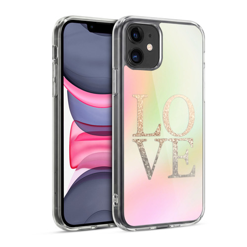 Monika Strigel Dreamland Gold Love Soft Gel Case for Apple iPhone 11