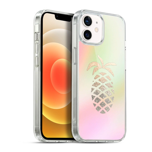 Monika Strigel Dreamland Gold Pineapple Soft Gel Case for Apple iPhone 12 / iPhone 12 Pro & MagSafe