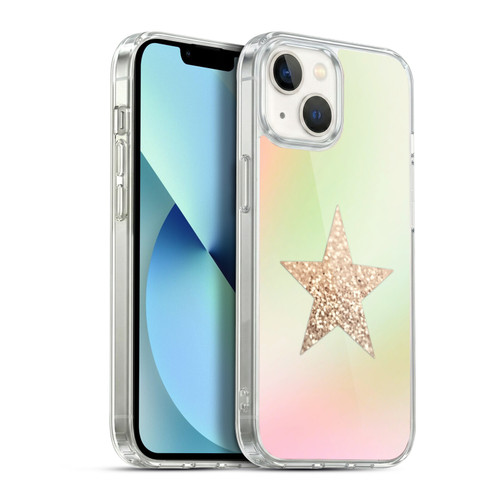 Monika Strigel Dreamland Gold Star Soft Gel Case for Apple iPhone 13