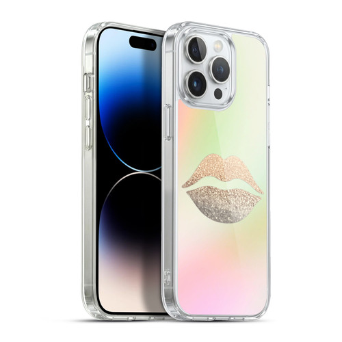 Monika Strigel Dreamland Gold Lips Soft Gel Case for Apple iPhone 13 Pro Max & MagSafe