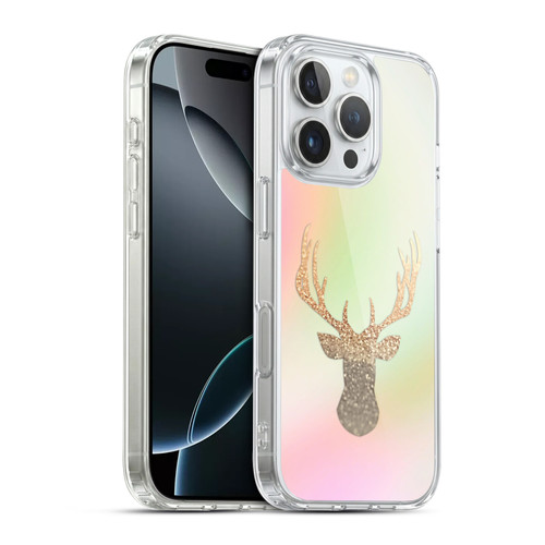 Monika Strigel Dreamland Gold Deer Soft Gel Case for Apple iPhone 16 Pro & MagSafe