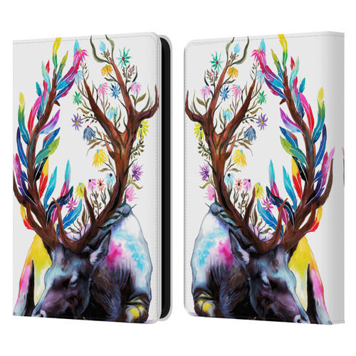 Pixie Cold Animals Memories Leather Book Wallet Case Cover For Amazon Kindle 11th Gen 6in 2022