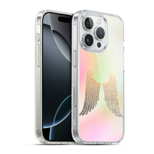 Monika Strigel Dreamland Gold Wings Soft Gel Case for Apple iPhone 16 Pro & MagSafe
