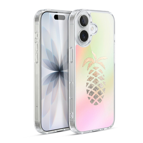 Monika Strigel Dreamland Gold Pineapple Soft Gel Case for Apple iPhone 17