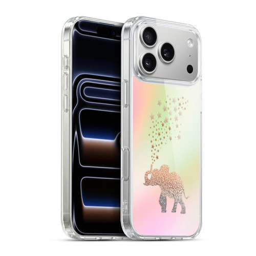 Monika Strigel Dreamland Gold Elephant Soft Gel Case for Apple iPhone 17 Pro Max