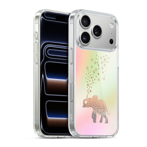 Monika Strigel Dreamland Gold Elephant Soft Gel Case for Apple iPhone 17 Pro