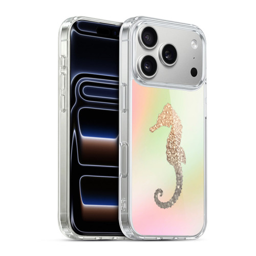 Monika Strigel Dreamland Gold Seahorse Soft Gel Case for Apple iPhone 17 Pro