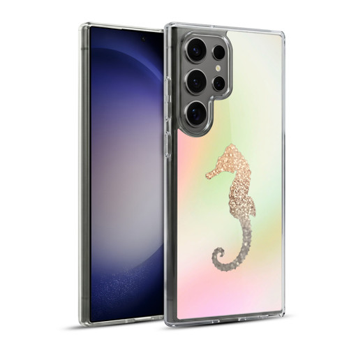 Monika Strigel Dreamland Gold Seahorse Soft Gel Case for Samsung Galaxy S23 Ultra 5G & MagSafe