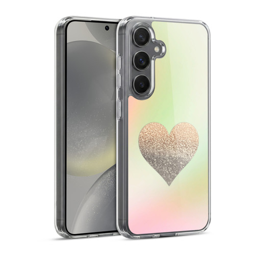 Monika Strigel Dreamland Gold Heart Soft Gel Case for Samsung Galaxy S24 5G & MagSafe