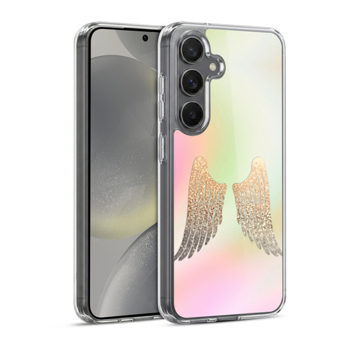 Monika Strigel Dreamland Gold Wings Soft Gel Case for Samsung Galaxy S24 5G & MagSafe