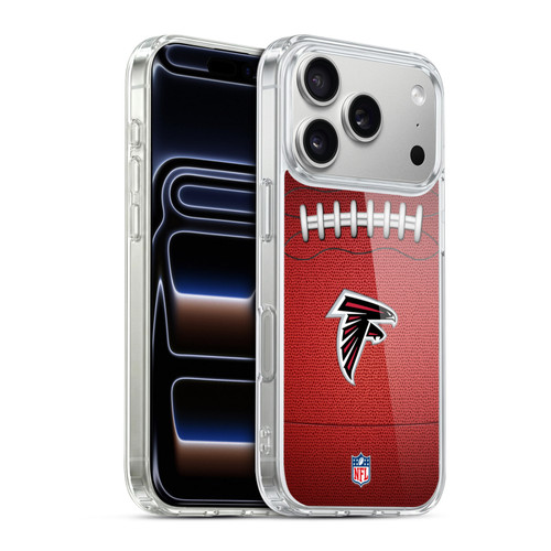 NFL Atlanta Falcons Graphics Football Soft Gel Case for Apple iPhone 17 Pro