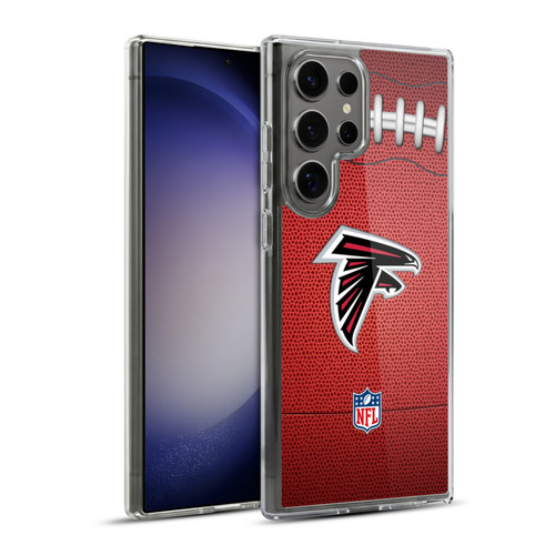 NFL Atlanta Falcons Graphics Football Soft Gel Case for Samsung Galaxy S23 Ultra 5G & MagSafe
