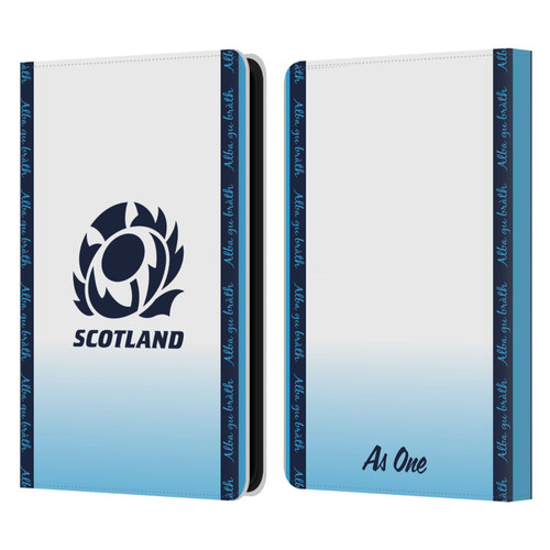Scotland Rugby 2024/25 Crest Kit Away Leather Book Wallet Case Cover For Amazon Kindle 11th Gen 6in 2022