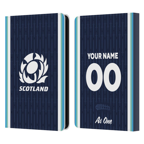 Custom Customised Personalised Scotland Rugby 2024/25 Kit Home Leather Book Wallet Case Cover For Amazon Kindle 11th Gen 6in 2022