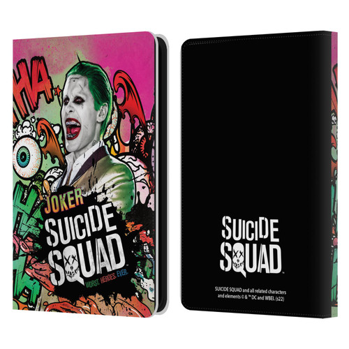 Suicide Squad 2016 Graphics Joker Poster Leather Book Wallet Case Cover For Amazon Kindle 11th Gen 6in 2022