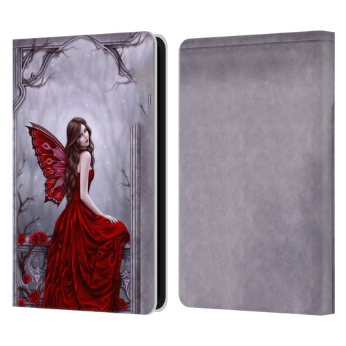 Rachel Anderson Fairies Winter Rose Leather Book Wallet Case Cover For Amazon Kindle 11th Gen (2024)
