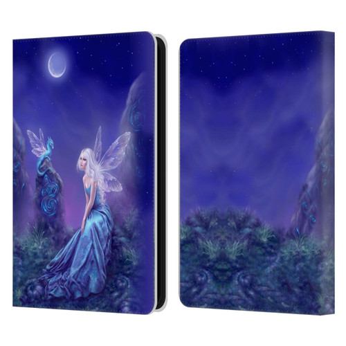 Rachel Anderson Pixies Luminescent Leather Book Wallet Case Cover For Amazon Kindle 11th Gen (2024)