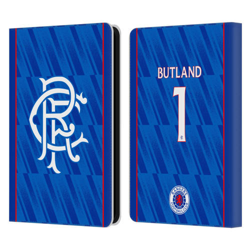 Rangers FC 2024/25 Players Home Kit Jack Butland Leather Book Wallet Case Cover For Amazon Kindle 11th Gen (2024)