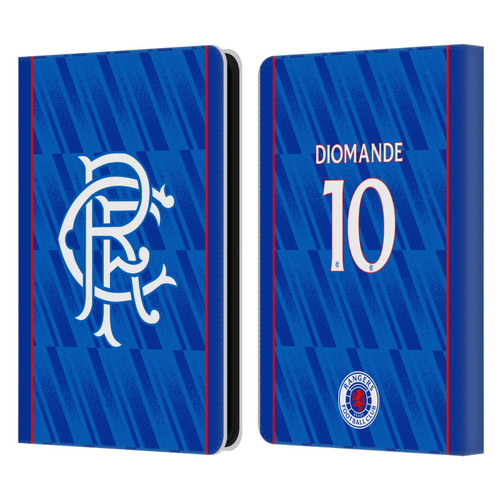 Rangers FC 2024/25 Players Home Kit Mohamed Diomande Leather Book Wallet Case Cover For Amazon Kindle 11th Gen (2024)