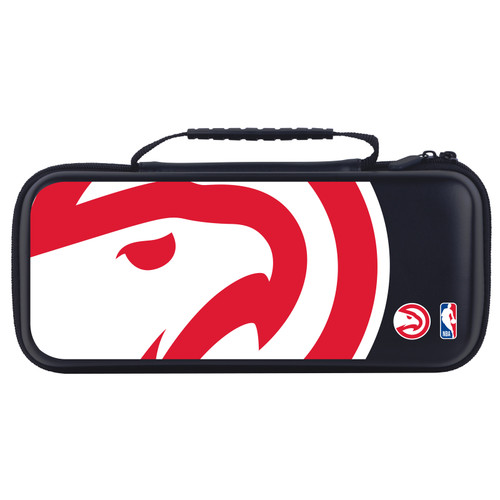 NBA Atlanta Hawks Logo Oversized Hawk Hard Storage Travel Carry Case for Asus ROG Ally