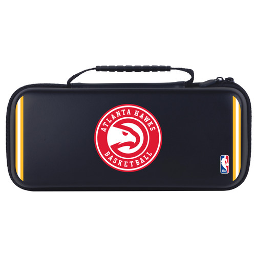 NBA Atlanta Hawks Logo Red Design Text Hard Storage Travel Carry Case for Asus ROG Ally