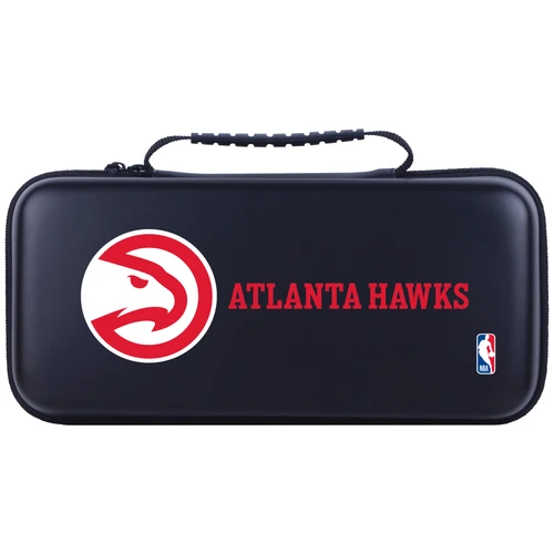 NBA Atlanta Hawks Logo Red Hawk Text Hard Storage Travel Carry Case for Lenovo Legion Go