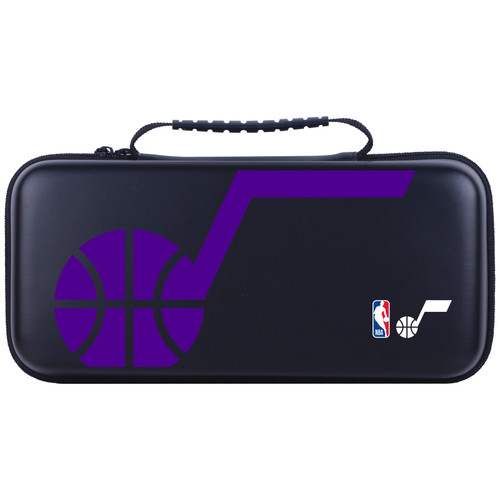 NBA Utah Jazz Logo Oversized Text Purple Hard Storage Travel Carry Case for Lenovo Legion Go