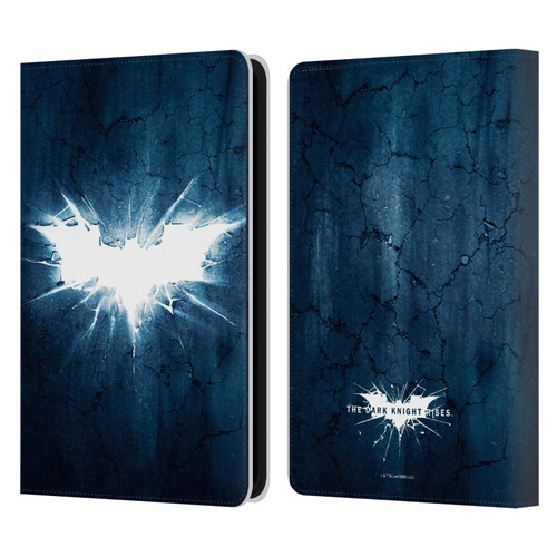 The Dark Knight Rises Logo Grunge Leather Book Wallet Case Cover For Amazon Kindle 11th Gen 6in 2022