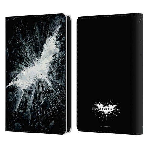 The Dark Knight Rises Logo Poster Leather Book Wallet Case Cover For Amazon Kindle 11th Gen 6in 2022