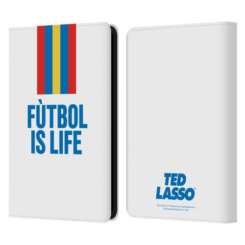 Ted Lasso Season 1 Graphics Futbol Is Life Leather Book Wallet Case Cover For Amazon Kindle 11th Gen 6in 2022