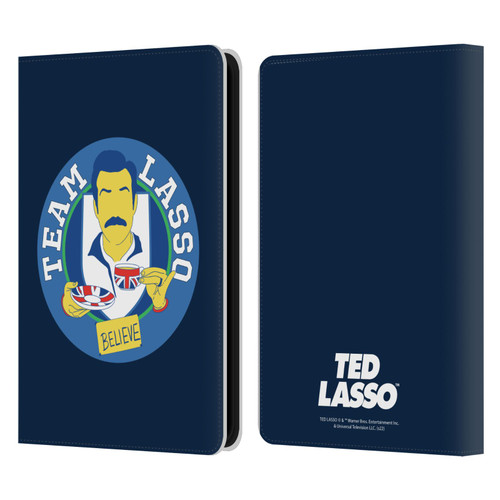 Ted Lasso Season 1 Graphics Team Lasso Leather Book Wallet Case Cover For Amazon Kindle 11th Gen 6in 2022