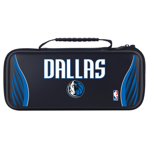 NBA Dallas Mavericks Logo Black Design Text Hard Storage Travel Carry Case for Asus ROG Ally