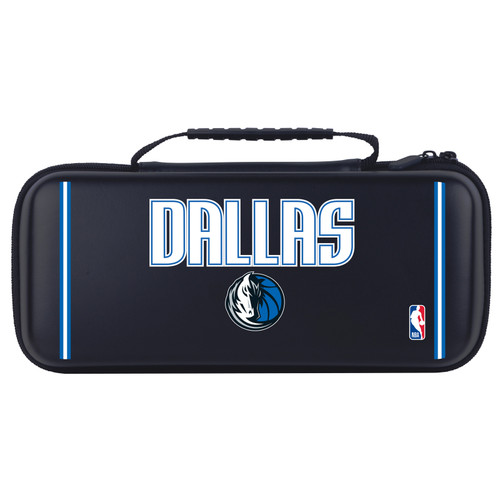 NBA Dallas Mavericks Logo Green Design Text Hard Storage Travel Carry Case for Asus ROG Ally
