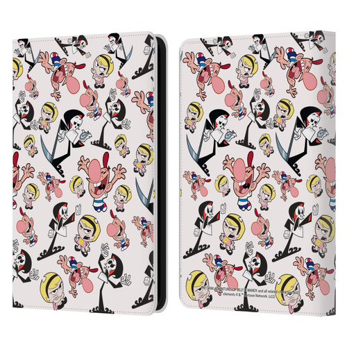 The Grim Adventures of Billy & Mandy Graphics Icons Leather Book Wallet Case Cover For Amazon Kindle 11th Gen 6in 2022