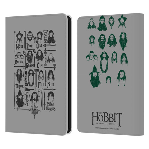 The Hobbit An Unexpected Journey Key Art The Company Leather Book Wallet Case Cover For Amazon Kindle 11th Gen 6in 2022