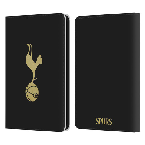 Tottenham Hotspur F.C. Badge Black And Gold Leather Book Wallet Case Cover For Amazon Kindle 11th Gen 6in 2022