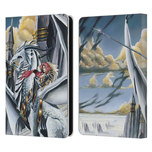 Ruth Thompson Dragons 2 Warring Tribes Leather Book Wallet Case Cover For Amazon Kindle 11th Gen (2024)