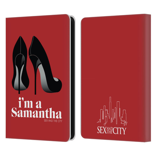 Sex and The City: Television Series Characters I'm A Samantha Leather Book Wallet Case Cover For Amazon Kindle 11th Gen (2024)