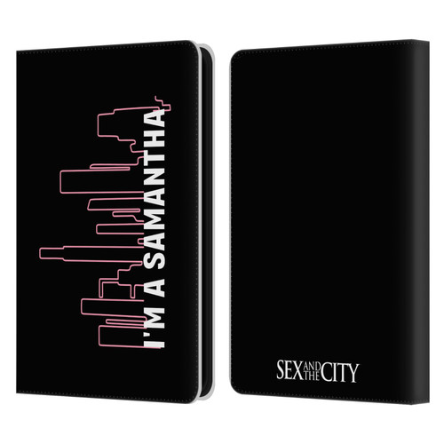 Sex and The City: Television Series Characters Samantha Leather Book Wallet Case Cover For Amazon Kindle 11th Gen (2024)