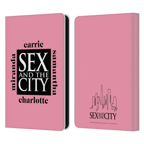 Sex and The City: Television Series Graphics Character 1 Leather Book Wallet Case Cover For Amazon Kindle 11th Gen (2024)