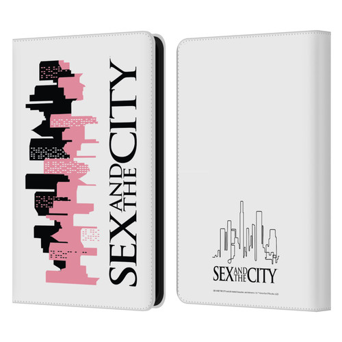Sex and The City: Television Series Graphics City Leather Book Wallet Case Cover For Amazon Kindle 11th Gen (2024)
