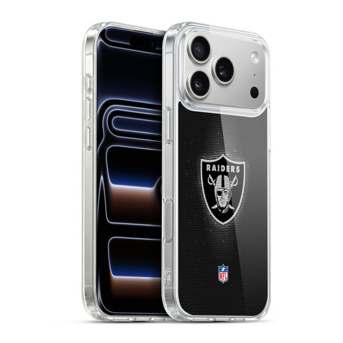 NFL Las Vegas Raiders Artwork LED Soft Gel Case for Apple iPhone 17 Pro Max