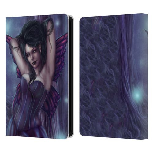 Tiffany "Tito" Toland-Scott Fantasy Art Purple Gothic Leather Book Wallet Case Cover For Amazon Kindle 11th Gen 6in 2022