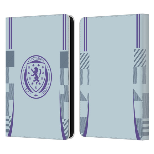 Scotland National Football Team 2024/25 Kits Away Leather Book Wallet Case Cover For Amazon Kindle 11th Gen (2024)