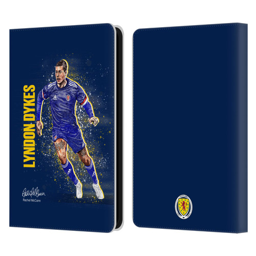 Scotland National Football Team Players Lyndon Dykes Leather Book Wallet Case Cover For Amazon Kindle 11th Gen (2024)