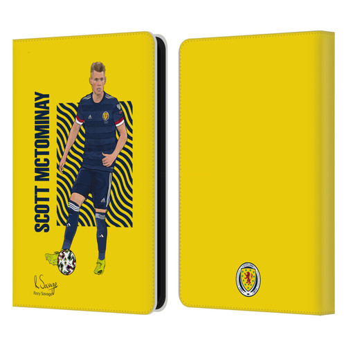Scotland National Football Team Players Scott McTominay Leather Book Wallet Case Cover For Amazon Kindle 11th Gen (2024)