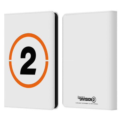 Tom Clancy's The Division 2 Logo Art Ring 2 Leather Book Wallet Case Cover For Amazon Kindle 11th Gen 6in 2022
